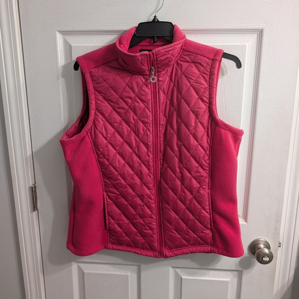 Ellen Reyes‎ Quilted Vest - Size 1X